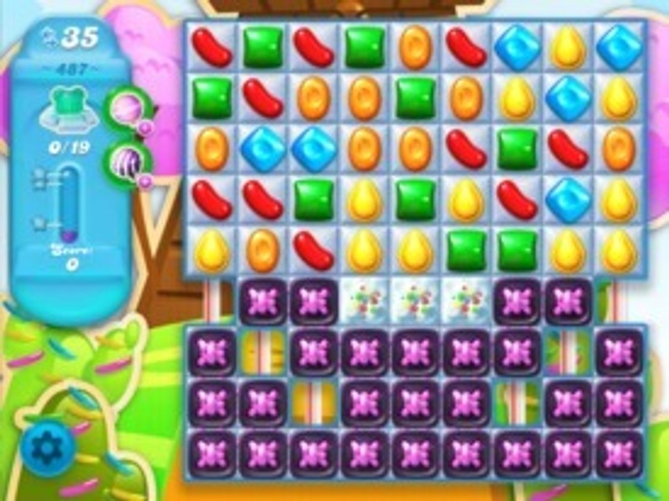 Candy Crush Soda niveau 487: solution et astuces pour passer le level