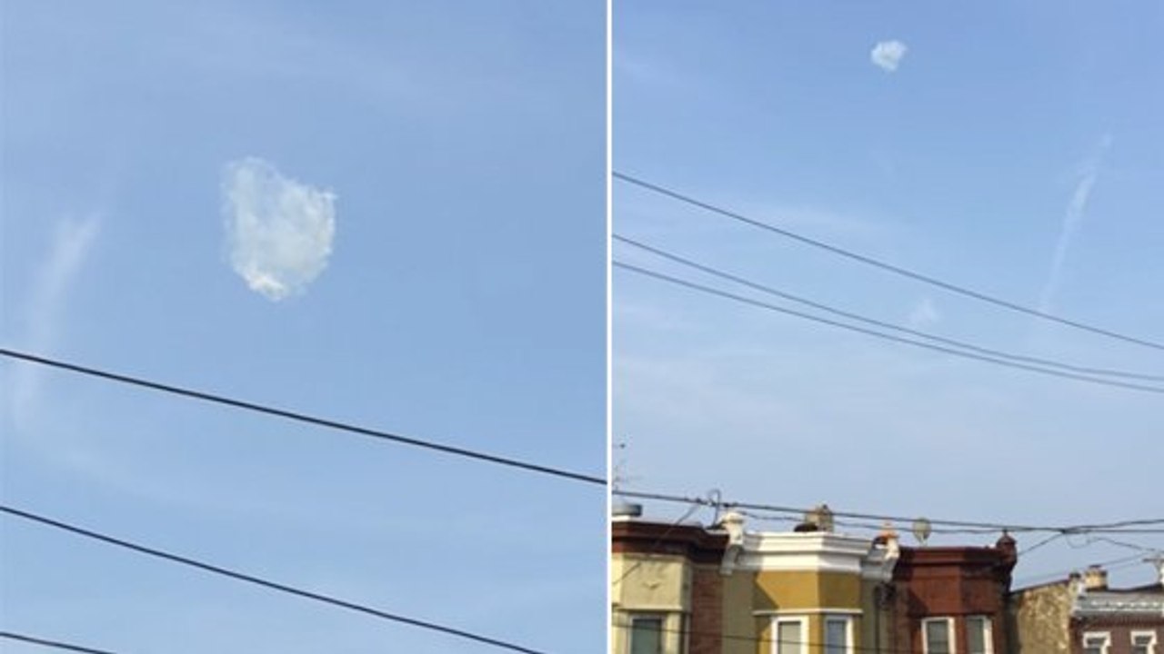 Mann filmt wolkenförmiges UFO am Himmel: Es bewegt sich extrem seltsam