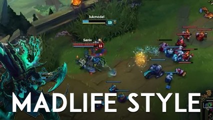 League of Legends : Thresh support prend un pentakill en 2v5