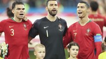 Cristiano Ronaldo hat ein seltsames Ritual beim Singen der Nationalhymne