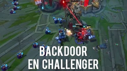 League of Legends : Zed réalise un backdoor monstrueux en Challenger sur le ladder NA