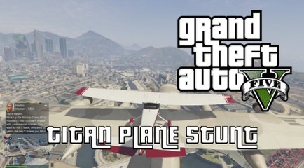 GTA 5 : il pose son avion sur un titan en plein vol