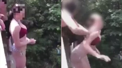 Freund stößt Teenagerin (16) von einer Brücke: Der Sturz kostet sie beinahe das Leben
