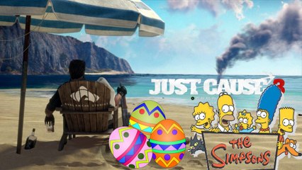 Just Cause 3 : un easter egg sur les Simpsons est présent dans le jeu