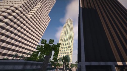 GTA 5 : le centre-ville de Los Santos reproduit à la perfection dans Minecraft