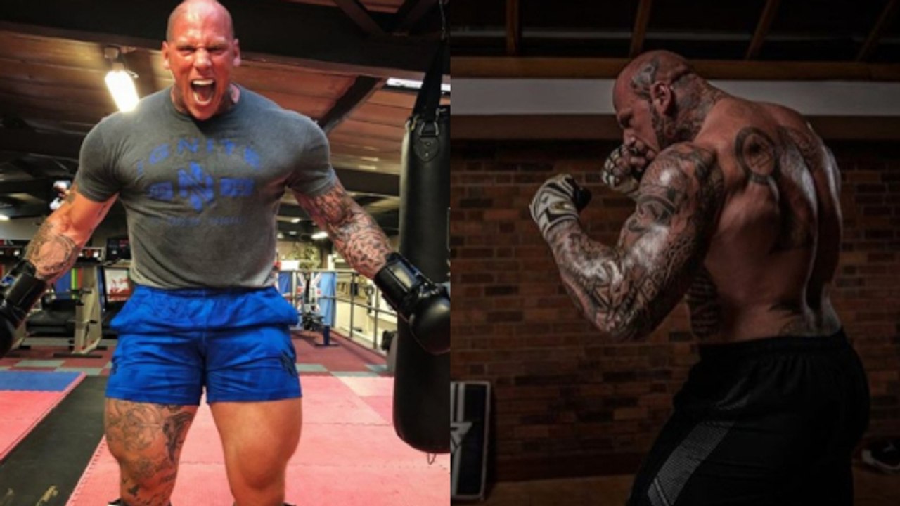 Martyn ford: der bodybuilder bereitet sich auf seinen ersten mma-kampf vor