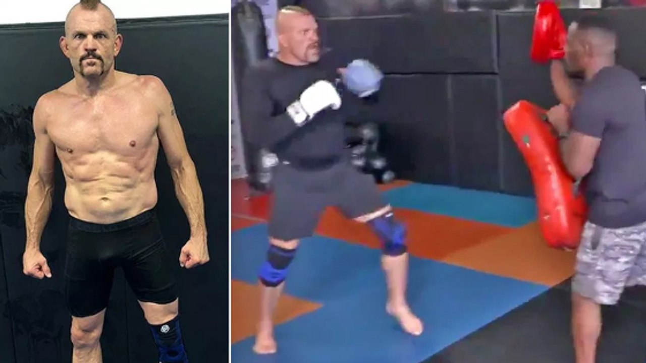 MMA: Die Bilder von Chuck Liddells Training lassen die Fans fassungslos zurück