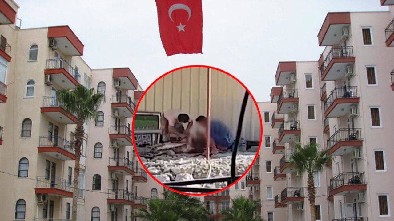 Im Türkei-Urlaub: Hotelgäste gucken aus dem Fenster und beobachten, wie zwei Männer das Beil heben!