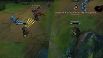 League of Legends : même AFK, Graves peut outplay Zed en 1v1