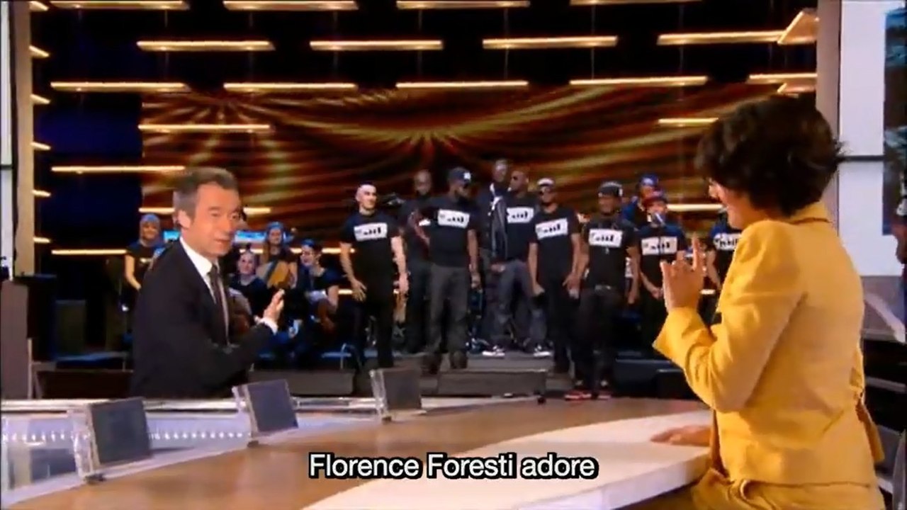 Florence Foresti est fan de Sexion d'Assaut dans le Zapping People