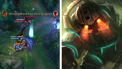 League of Legends : avec ce grab du futur, Nautilus carry un teamfight qui devait être perdu