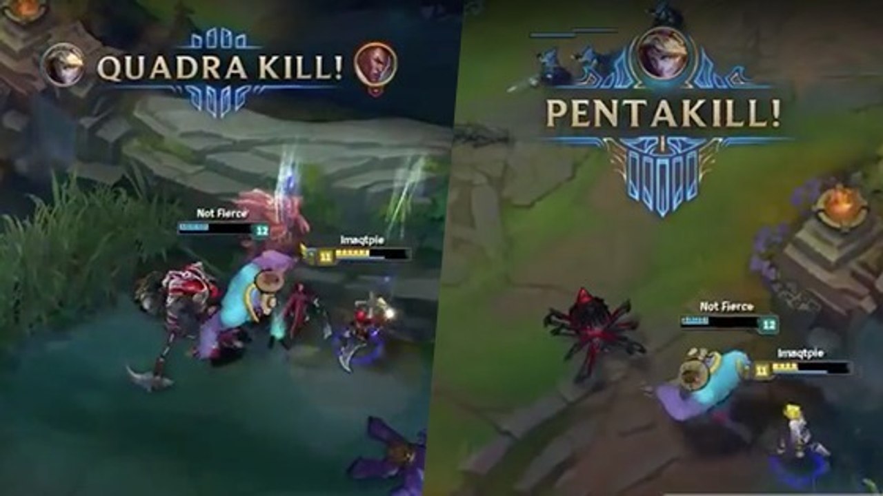 League of Legends : Imaqtpie a compris quel ADC était OP pour prendre un pentakill