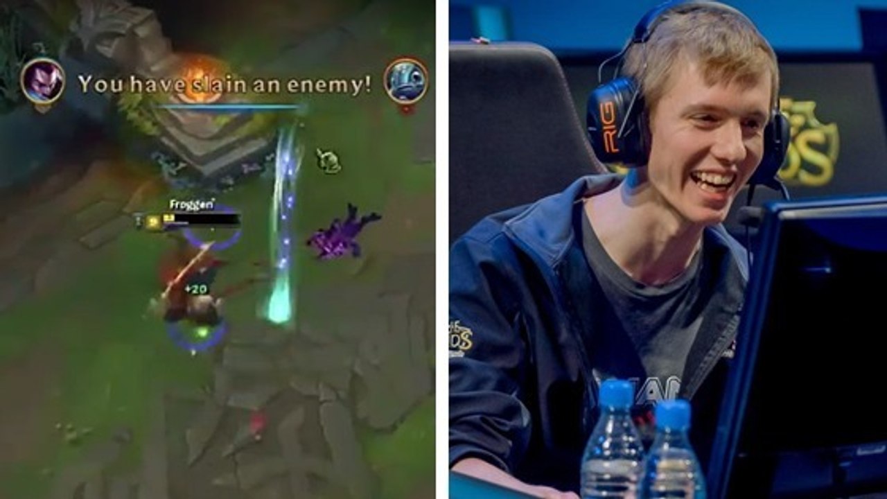 League of Legends : un montage des meilleures actions de Froggen depuis qu'il est en NA