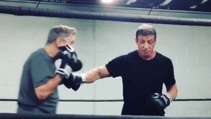 Unveröffentlicht: Neue Videos zeigen Stallone im Ring mit De Niro!