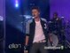 Justin Bieber : Son live de "Boyfriend" chez Ellen DeGeneres