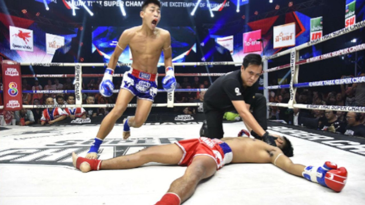 Muay Thai: Schon jetzt der heftigste Headkick des Jahres!