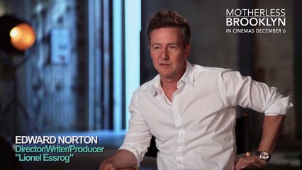 Motherless Brooklyn Orijinal kamera arkası