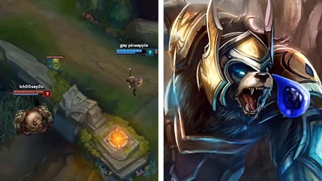 League of Legends : voici pourquoi il ne faut jamais chase Lux quand on joue Volibear