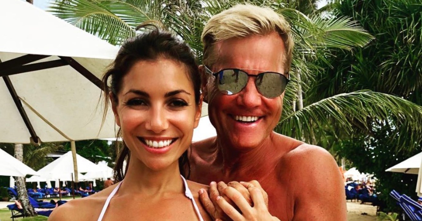 Dieter Bohlen zeigt Freundin im Bikini - und das Netz dreht durch