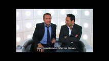 Jean Dujardin et Gilles Lellouche font les pitres dans le Zapping de News de stars