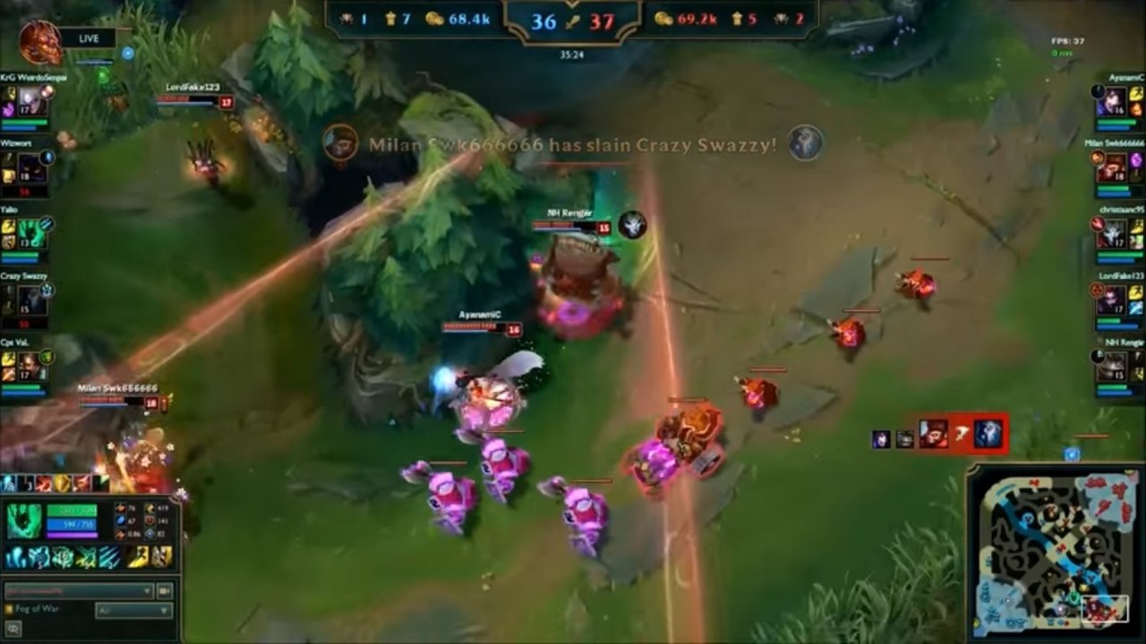 League of Legends : le bug entre Jhin et Tahm Kench en fait une bien mauvaise botlane