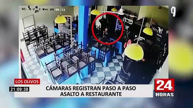 Los Olivos: cae delincuente que robó dinero y celulares a clientes y trabajadores de cevichería