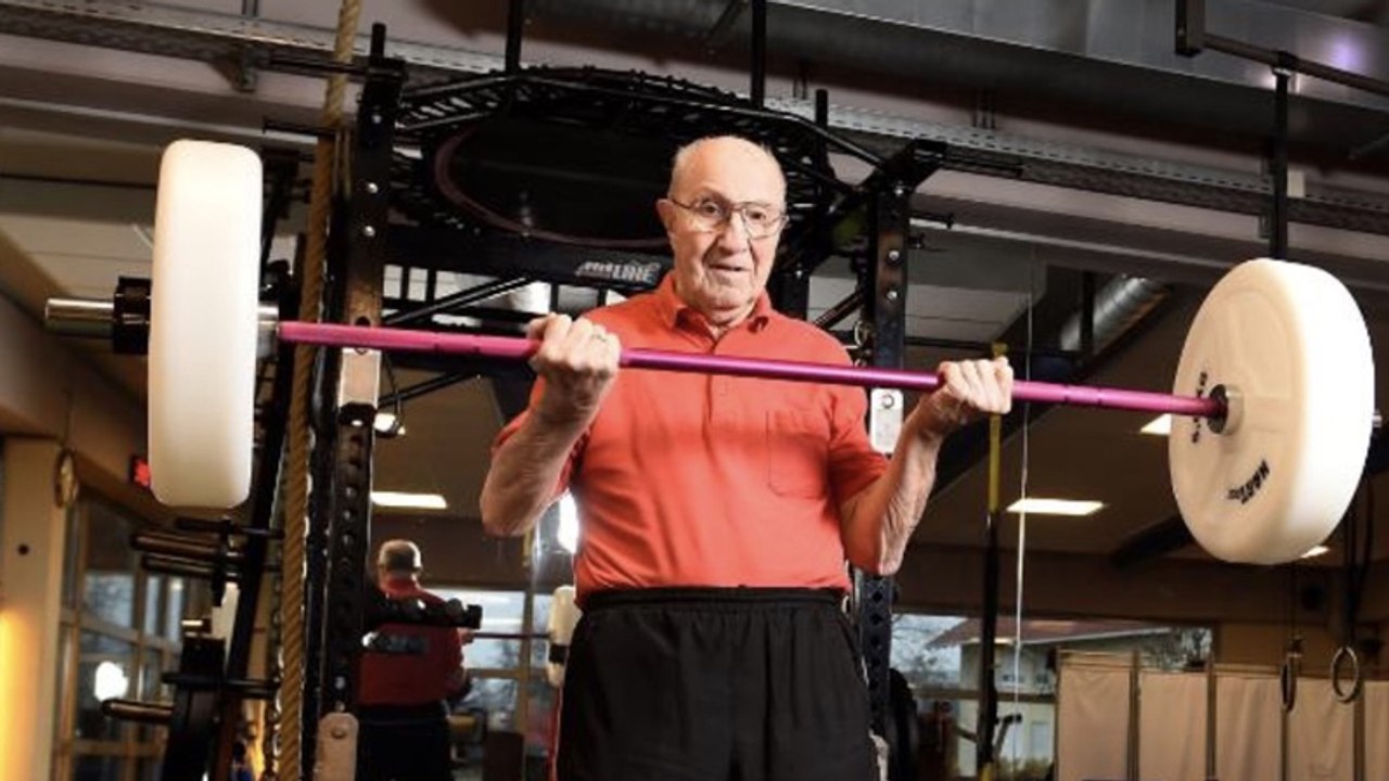 Wilhelm Brunner: Deutschlands fittester Opa geht noch mit 91 Jahren ins Fitnessstudio