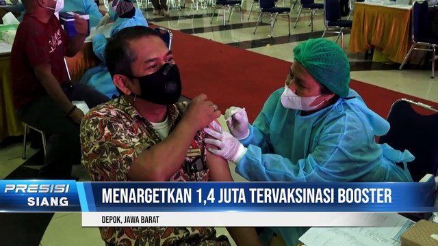Kapolri, Menkes Dan Kepala Bnpb Tinjau Vaksinasi Booster Serentak 34 Polda Jajaran