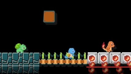 Super Mario Maker : les costumes de Bulbizarre, Salamèche et Carapuce sont disponibles
