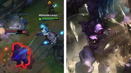 League of Legends : Alistar défend son carry AD de la manière la plus absurde qui soit