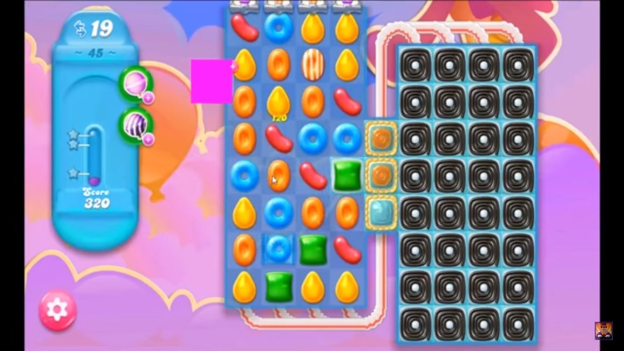 Candy Crush Jelly Saga niveau 45 : solution et...