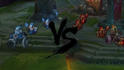 League of Legends : voici à quoi ressemble un 1v1 épique entre deux sbires