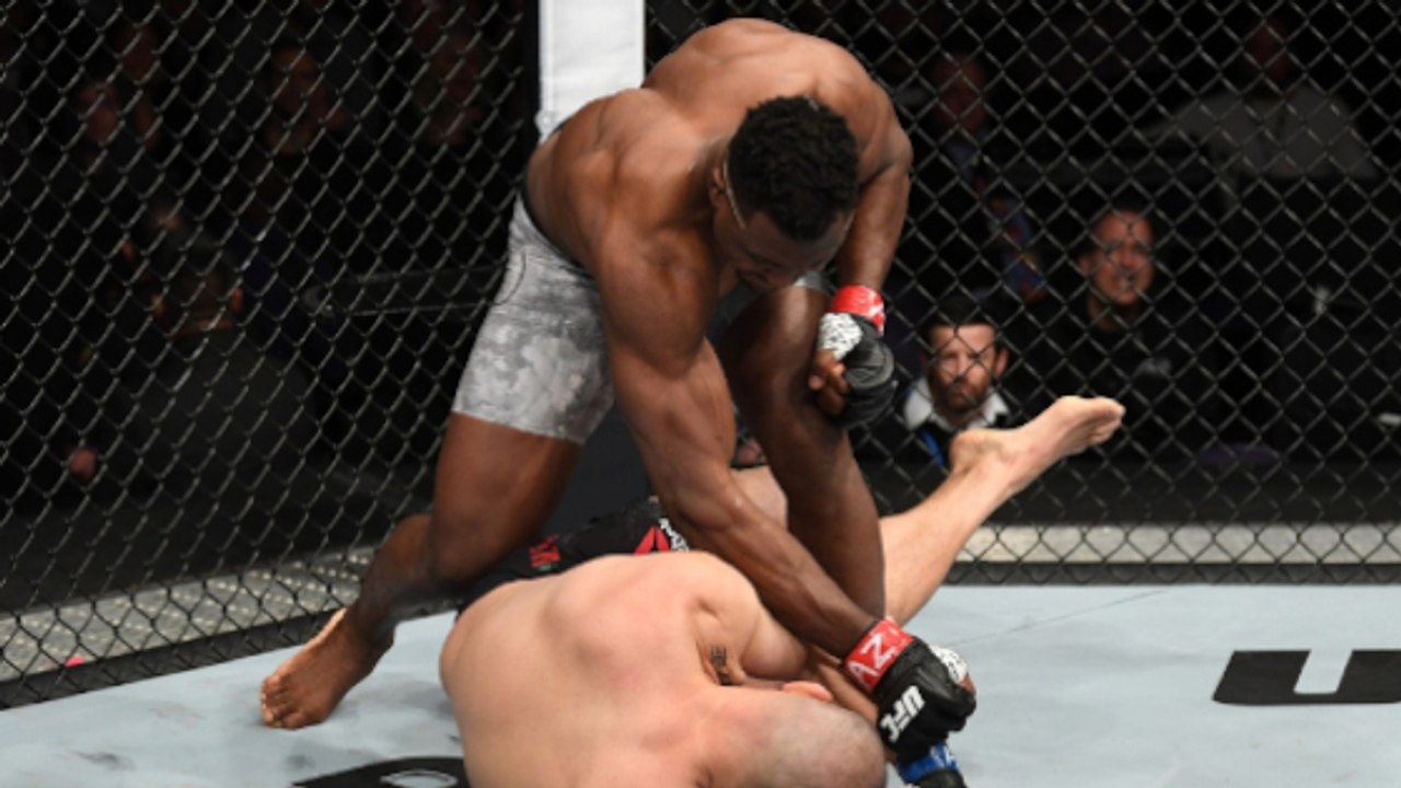 Das unglaubliche KO von Francis Ngannou...in nur 26 Sekunden! (Video)