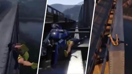 GTA 5 : ce cascadeur tente 1000 fois ce saut sans jamais réussir