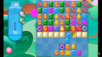Candy Crush Jelly Saga niveau 27 : solution et astuces pour passer le level
