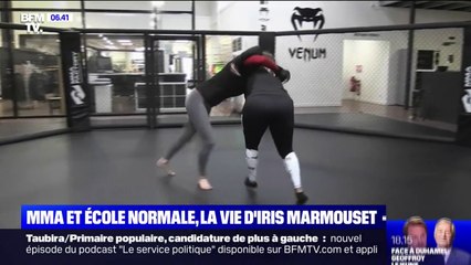 La vie d'Iris Marmouset entre MMA et Ecole normale supérieure