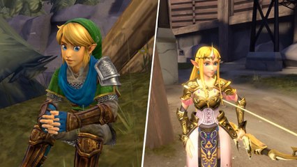 Zelda : un début de film d'animation avec Zelda et Link