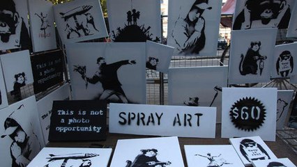 Des faux tableaux de Banksy vendus en moins d'une heure à New-York