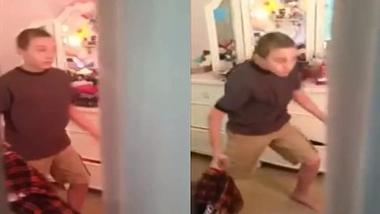 Elle surprend et filme son frère en train de danser sur du Britney Spears