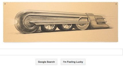 Raymond Loewy, designer industriel franco-américain, à l'honneur sur Google