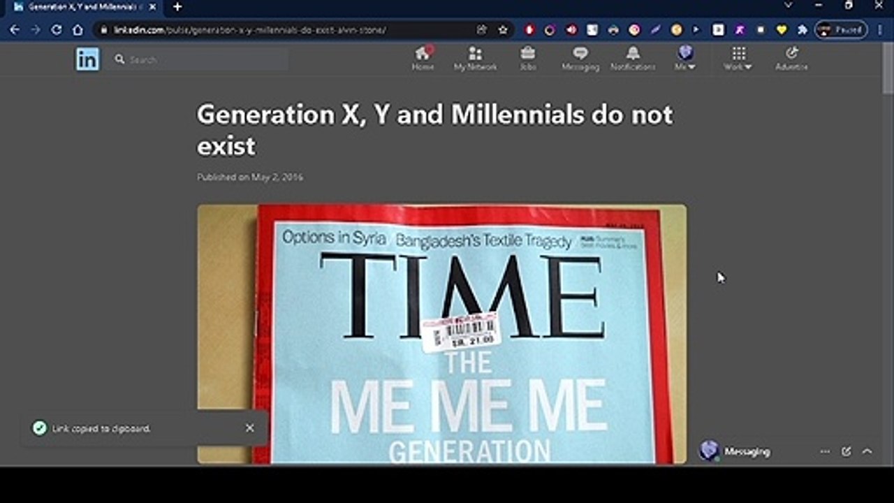 Generation X, Y, and Millennials do not exist