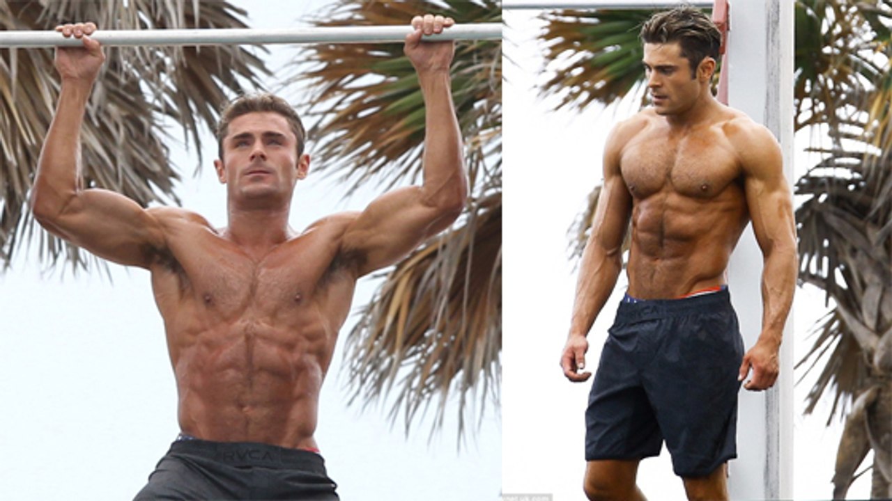 Zac Efron: So trainiert er seine Brustmuskeln und Schultern