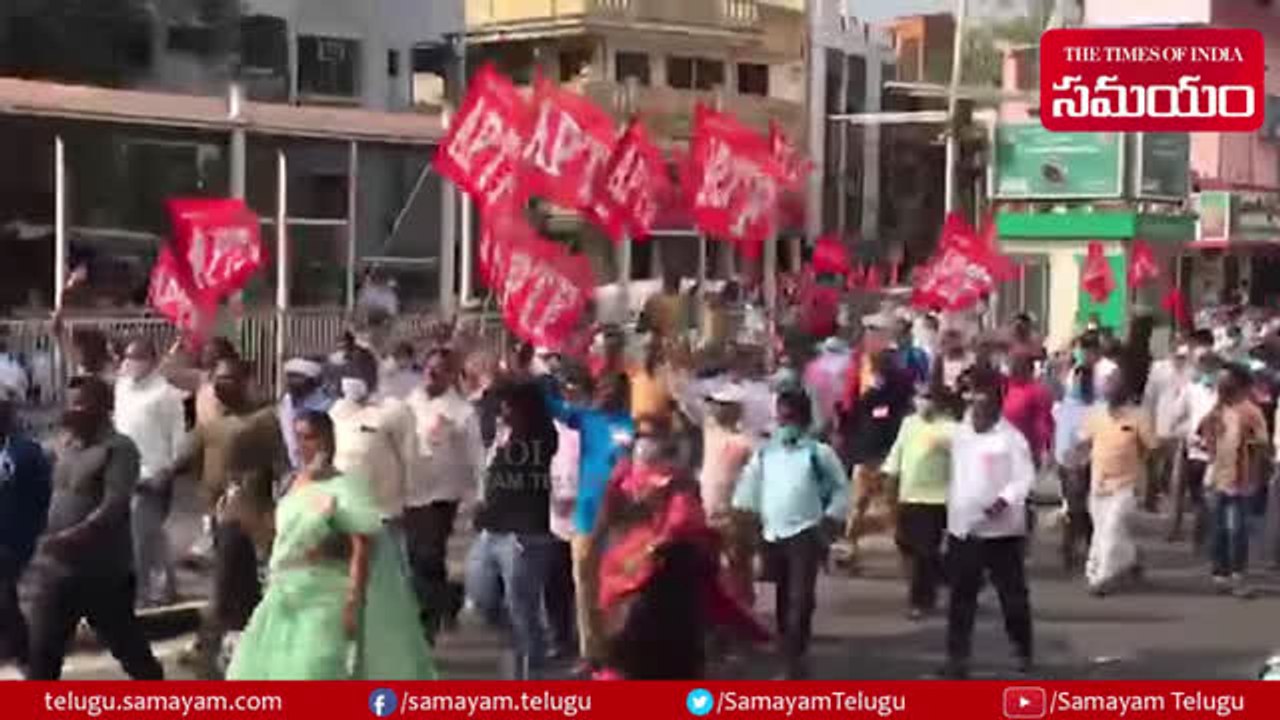 చలో విజయవాడ వెళ్తున్న ఉద్యోగ ఉపాధ్యాయులను ఎక్కడికక్కడ అరెస్ట్ చేసిన పోలీసులు