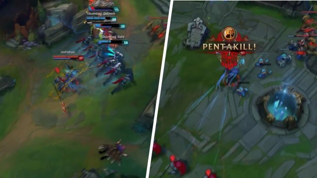League of Legends : ce joueur d'Azir réalise une inSec et prend un pentakill en 1v5