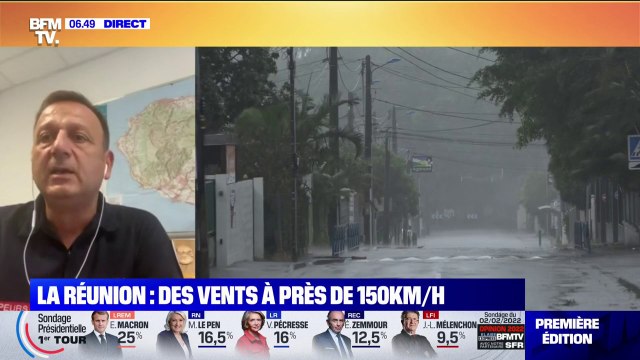 Colonel Frédéric Leguillier (SDIS 974) sur le cyclone Batsirai: Le ruissellement des eaux est un de points de grandes vigilances