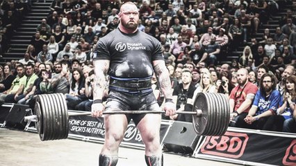 Europe's Strongest Man 2019: "Der Berg" versucht alle in den Boden zu stemmen