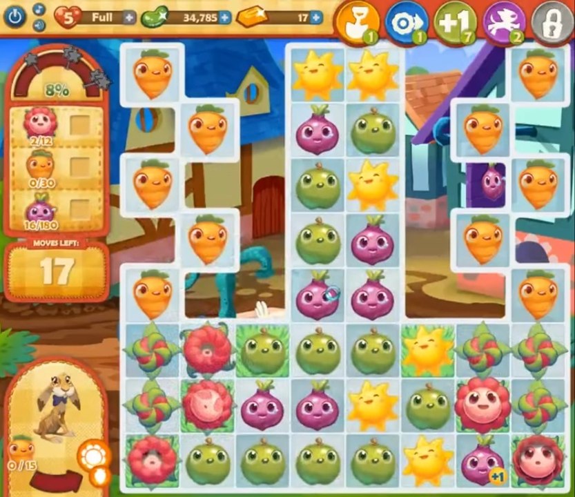 Farm Heroes Saga niveau 686 : solution et astuces pour passer le niveau