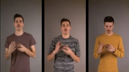 C'est un musicien doué avec un instrument improbable. Vous n'en reviendrez pas