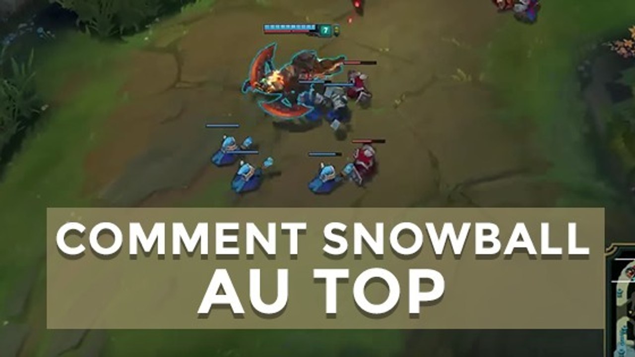 League of Legends : quelques astuces simples pour snowball votre avantage sur la toplane
