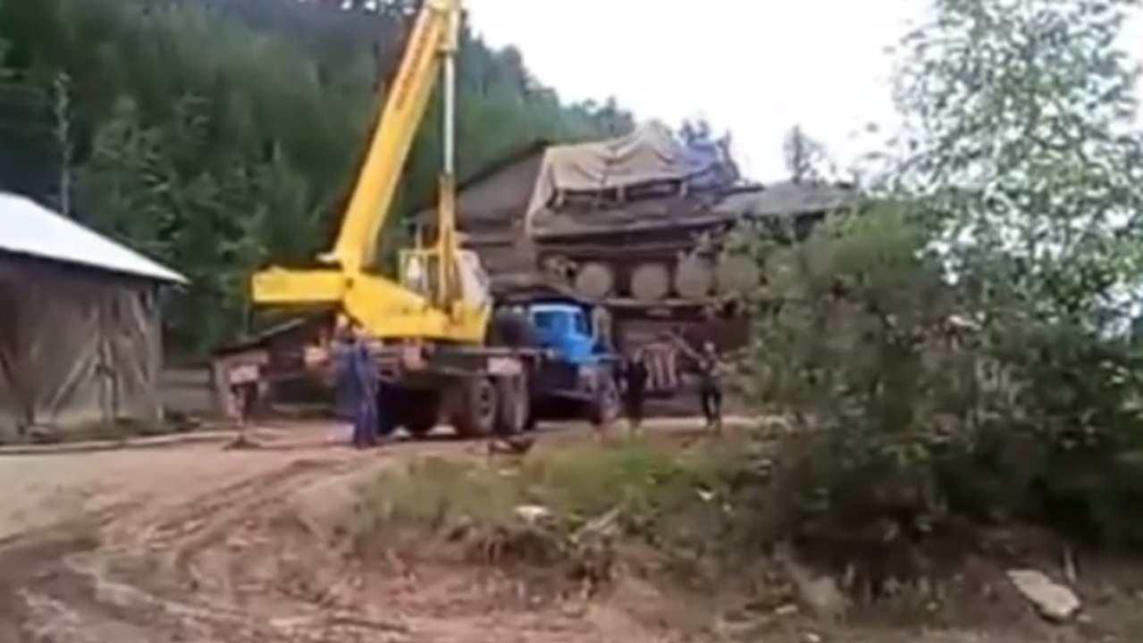 On ne peut pas déplacer n'importe quoi avec une grue. La preuve